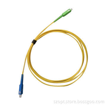 SC SC/APC Single-mode Simplex Patch Cord with High Reliability